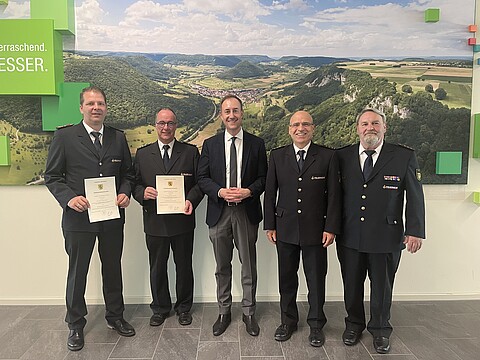 Kreistag bestätigt Stellvertreter des Kreisbrandmeisters