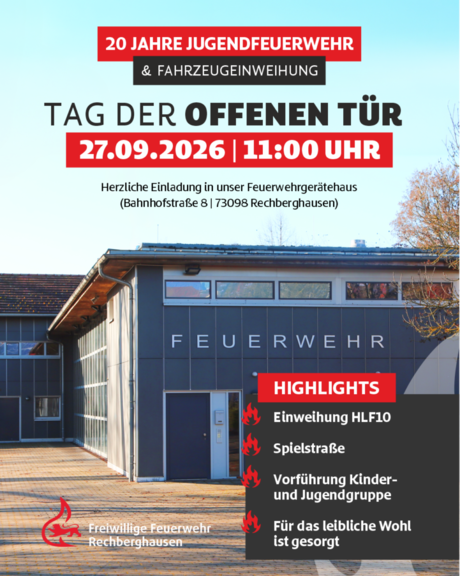 20 Jahre Jugendfeuerwehr Rechberghausen